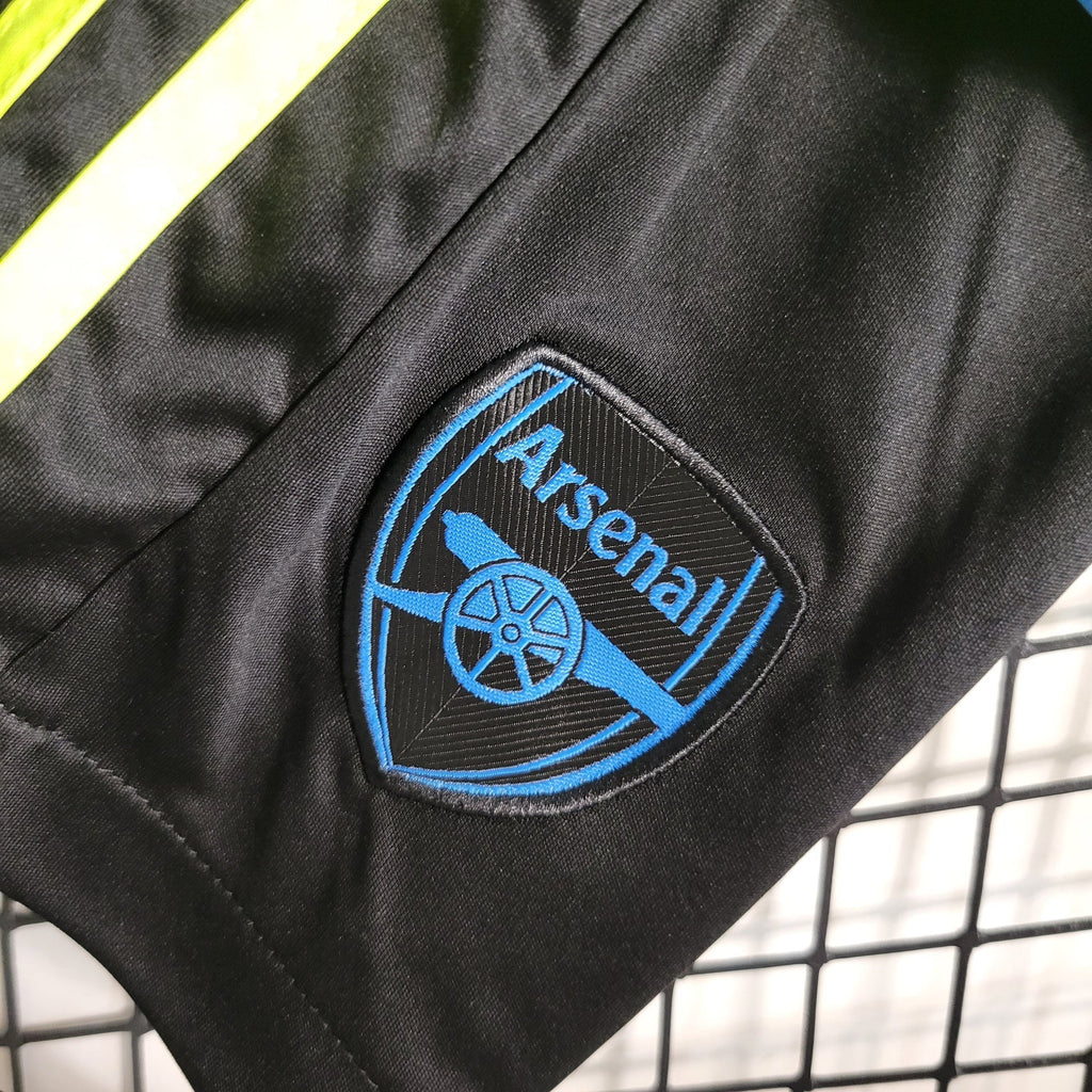 Arsenal Kids Third Kit 2024/25 – Neon Shock Edition