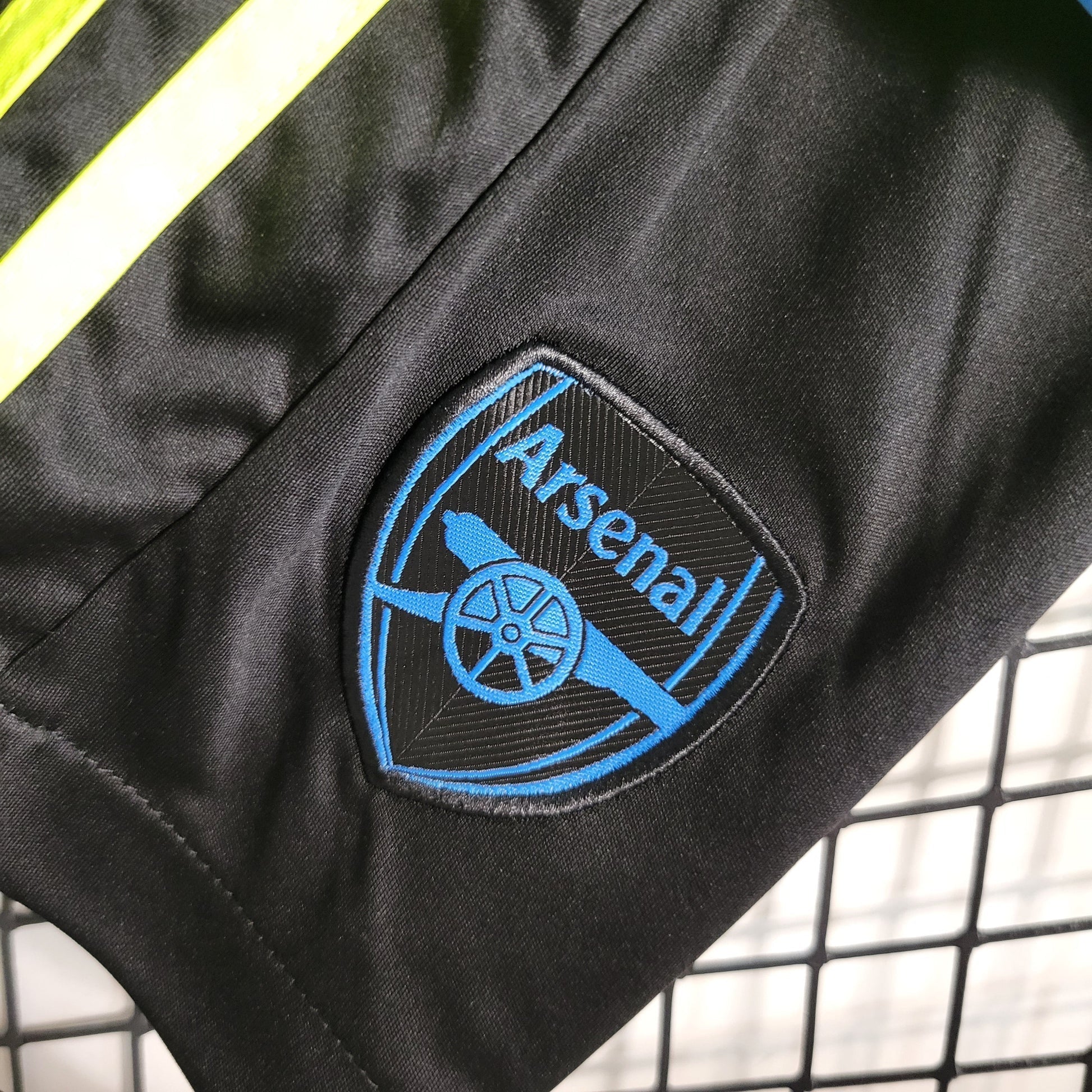 Arsenal Kids Third Kit 2024/25 – Neon Shock Edition