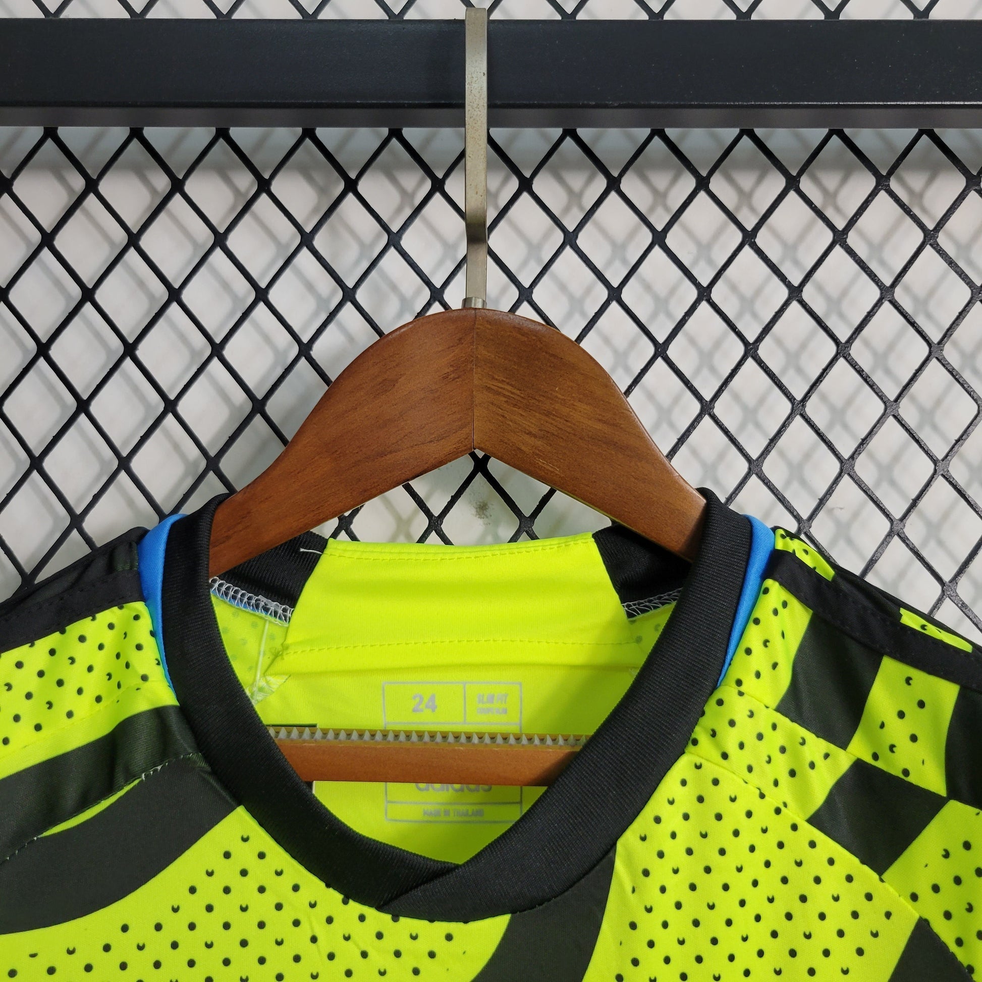 Arsenal Kids Third Kit 2024/25 – Neon Shock Edition