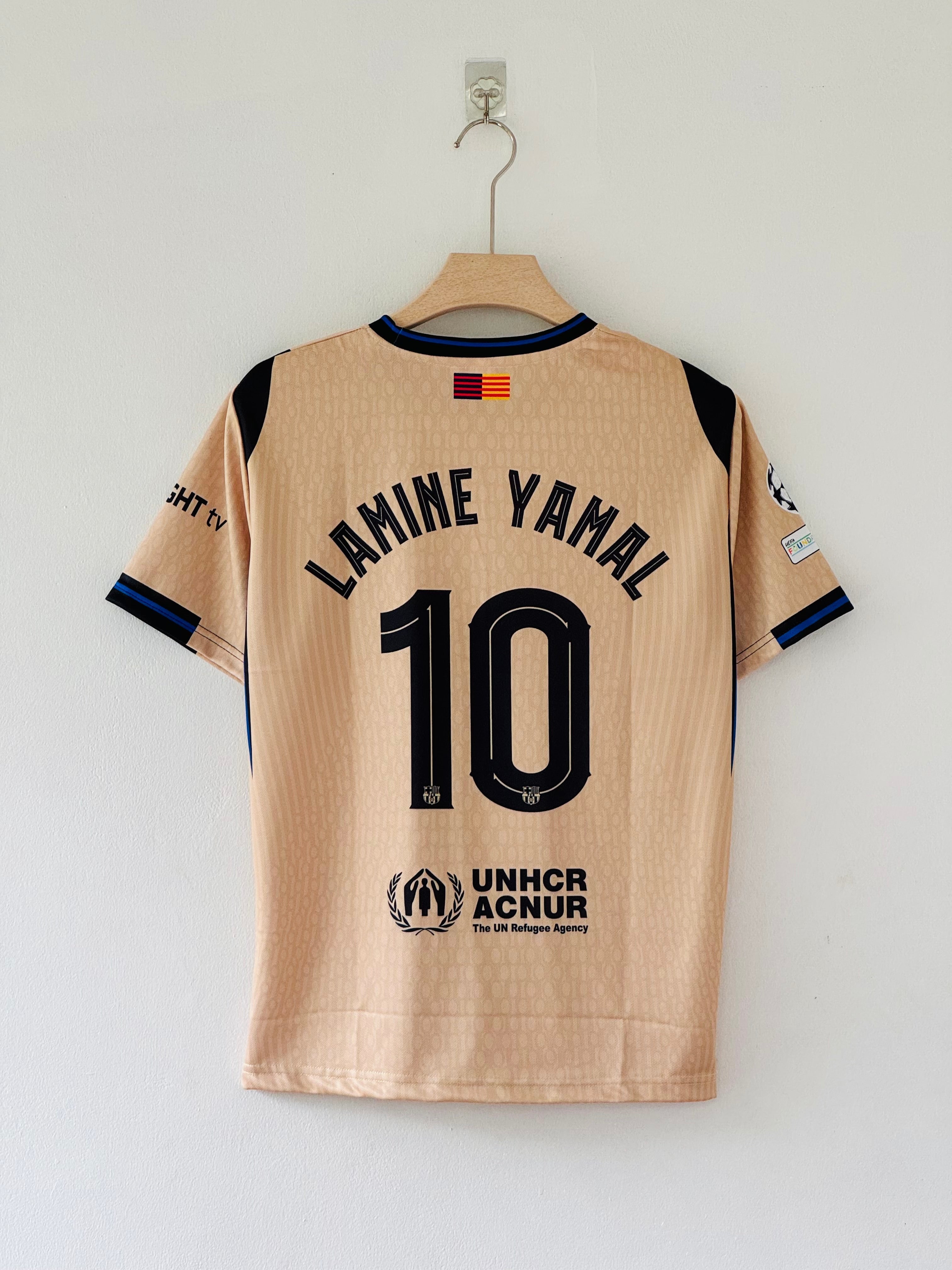 2025-26 Barça Away Jersey – Lamine Yamal Edition