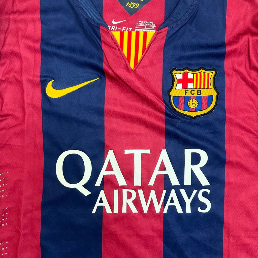Neymar Jr Barcelona 2014/15 Berlin Champions League Final Retro Jersey