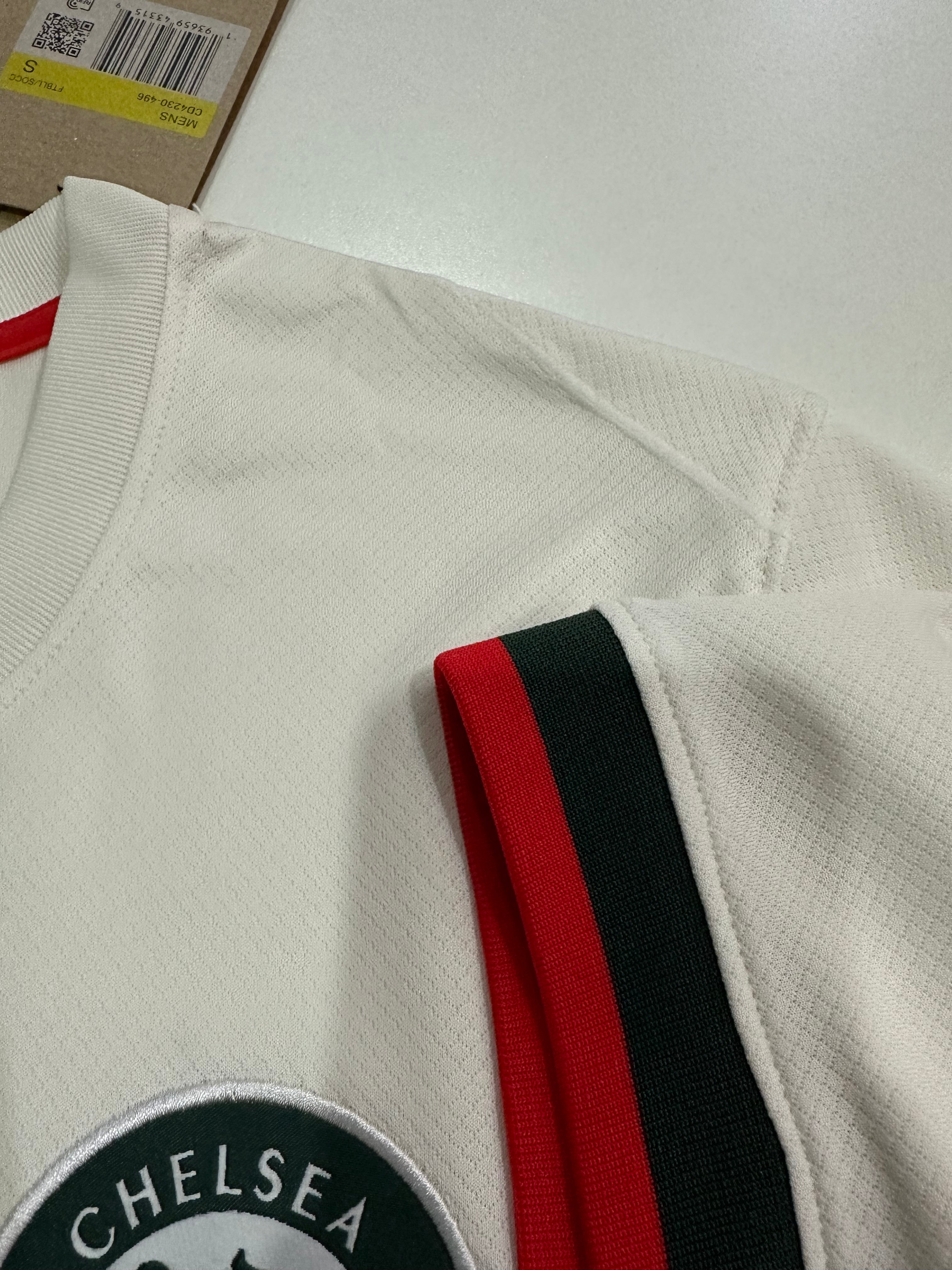 Chelsea Away Kit 2024/25 – White & Stripe Edition