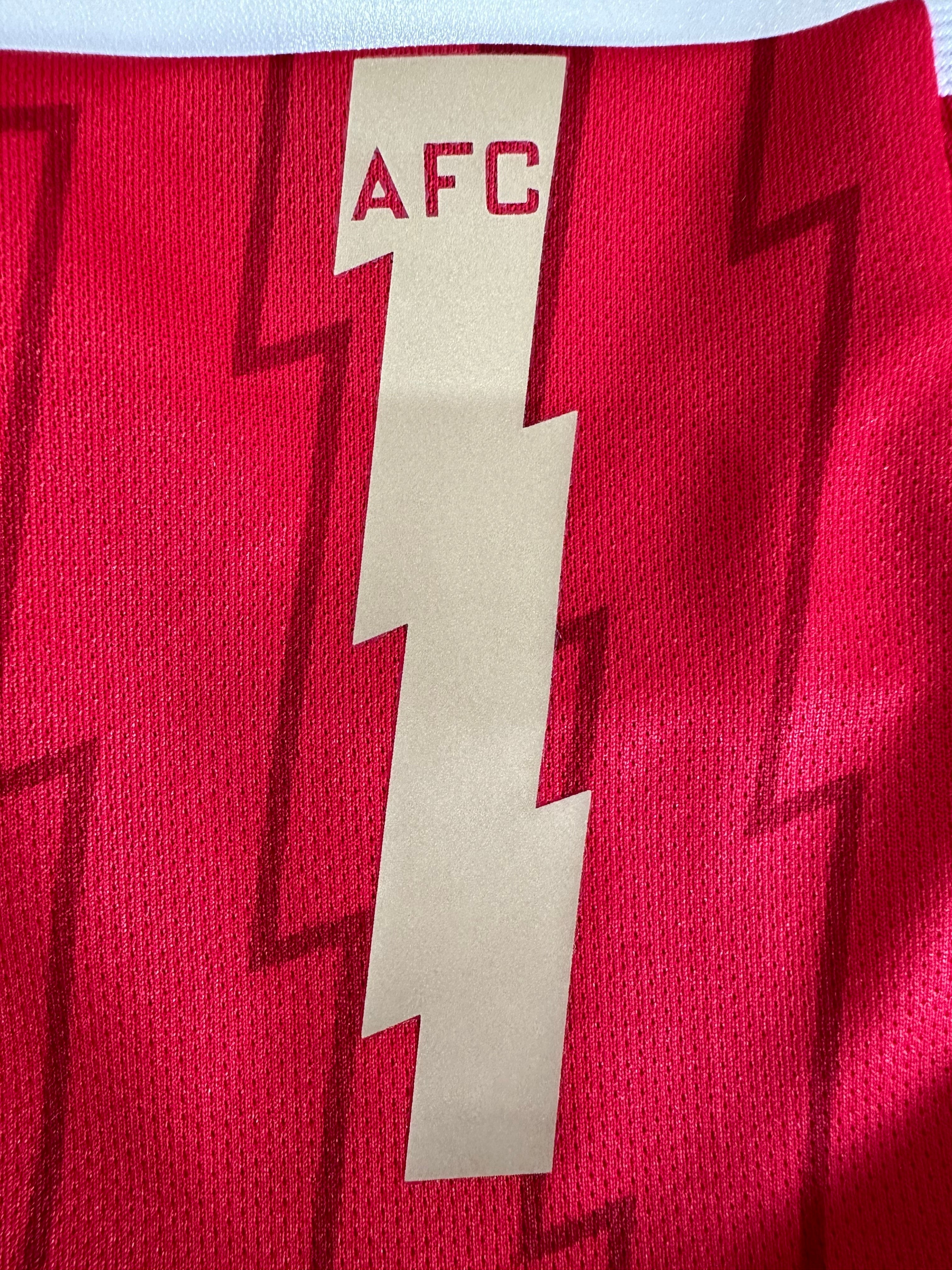 Arsenal Home Kit 2023/24 – Red & Gold Edition