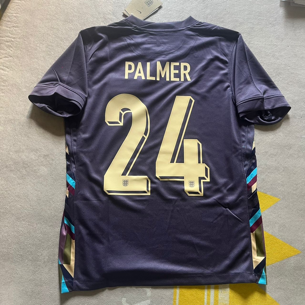 Cole Palmer Vintage England Football Jersey